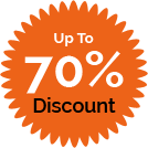 Up to 70% Discount